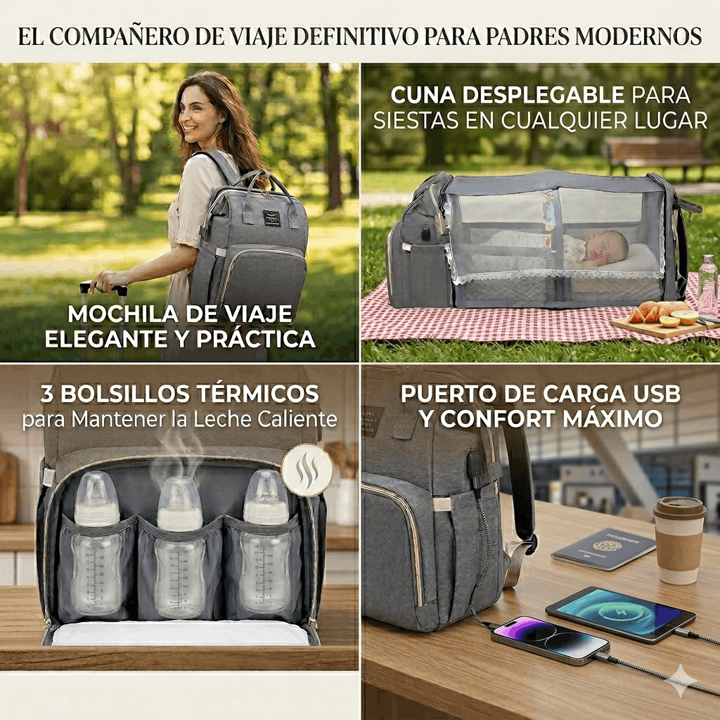 Mochila 3 en 1 UrsoBag